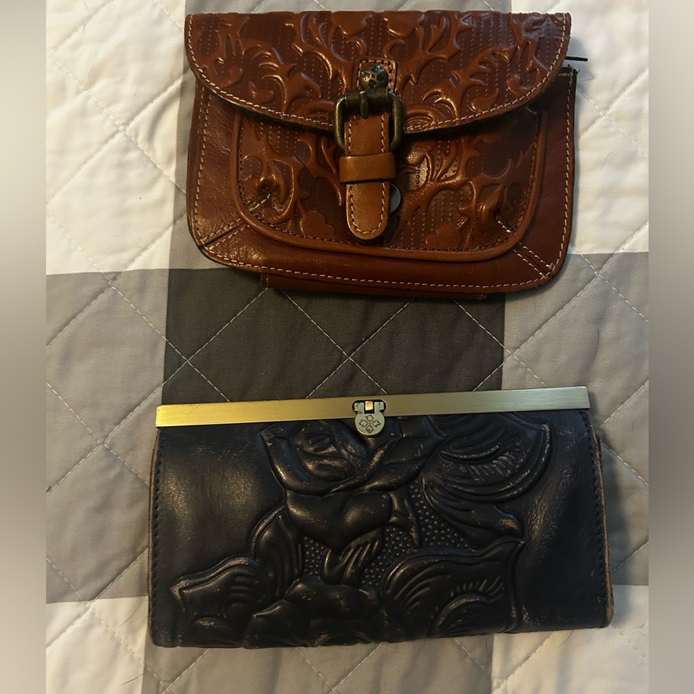 Leather Patricia Nash wallet